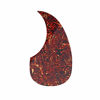 Picture of Milisten Red Tortoise Shell Leopard Guitar Pickguard Self Adhesive Electric Guitar Pick Guard Scratch Plate for Guitar Replacement Parts 128MM