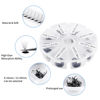 Picture of Volume Lash Extensions 12D Premade Fans Eyelash Extensions 500 PCS 0.07mm Thickness 9-16mm Mixed C/D Curl Short Stem Premade Volume Eyelash Extensions Pointed Base Fans by WENDY LASHES (500PCS-12D-0.07-C, 13-20mm Mixed Tray)