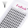 Picture of Premade Lash Extensions Fans 13D D Curl 12mm Premade Fans Eyelash Extensions Pro Point Matte Black Volume Lash Extension Supplies (13D-0.07-D, 12mm)