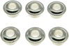 Picture of Dopro Metal Nickel 10mm Guitar Tuners Conversion Bushings Ferrules for Vintage Guitar Tuning Keys