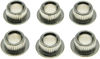 Picture of Dopro Metal Nickel 10mm Guitar Tuners Conversion Bushings Ferrules for Vintage Guitar Tuning Keys