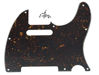 Picture of KAISH 8 Hole Tele Guitar Pickguard Scratch Plate fits USA/Mexican Fender Telecaster Dark Tortoise