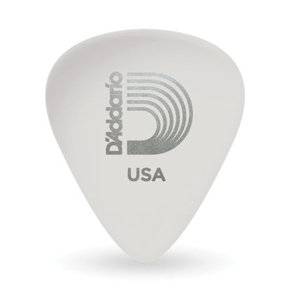 Picture of Planet Waves White-Color Celluloid Guitar Picks, 100 pack, Heavy