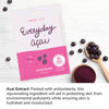 Picture of Everyday Acai Rejuvenating Sheet Mask With No Harsh Chemicals - Soft, Form-Fitting Face Mask, For All Skin Types - Rejuvenating, Calming, and Balancing Mask (Pack of 10)