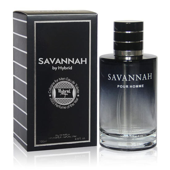 Picture of HYBRID SAVANNAH Cologne for Men Eau De Toilette Natural Spray Masculine Scent 3.4 Fl Oz