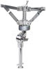 Picture of Snare Drum Stand by GRIFFIN | Deluxe Percussion Hardware Base Kit | Double Braced, Light Weight Mount for Standard Snares, Tom Drums & Practice Pad | Slip-Proof Gear Tilter & Clamp Style Basket Holder