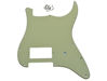 Picture of KAISH 11 Hole ST/Strat Style One Humbucker Guitar Pickguard Scratch Plate for Delonge Stratocaster/Strat Aged White 3 Ply