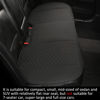 Picture of West Llama Full Set Car Seat Covers for Front and Rear Bottom Seats Only, Luxury PU Leather Car Seat Pads Protectors Waterproof and Wear-Resistant, Black