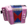 Picture of SKY Accordion Light Pink Color 7 Button 2 Bass Kid Music Instrument Easy to PlayGREAT GIFT