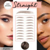 Picture of Brows by Bossy Temporary Eyebrow Tattoos Waterproof Eyebrow Stickers, False Tattoos Hair Like Peel Off Instant Transfer Brows For Women And Men | Natural Strokes, Shaping, Tint…