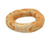 Picture of Silk Brocade Large Ring Cushion Pillow for Tibetan Singing Bowl Hand Made Nepal (Orange)