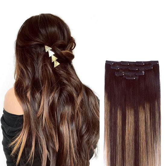 14 clip in human hair extensions hotsell