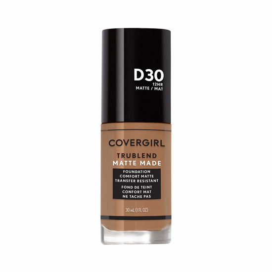 Picture of COVERGIRL TruBlend Matte Made Liquid Foundation, Bronze, 1.01 Fl Oz (Pack of 1)