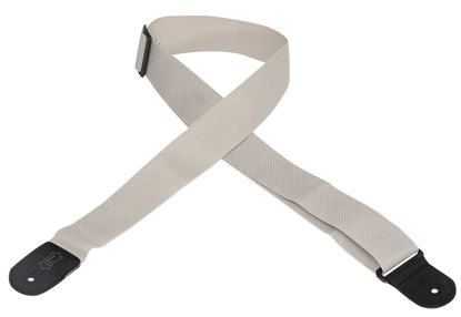 Picture of Levy's Leathers 2" Polypropylene Guitar Strap with Polyester Ends and Tri-glide Adjustment; Grey (M8POLY-GRY)