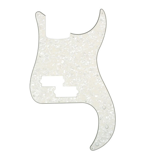 Picture of Musiclily P Bass Pickguard Scratch Plate Pick Guards for PB Precision Bass Guitar, 4Ply Pearl Parchment