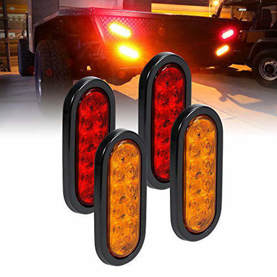 Car trailer deals tail lights