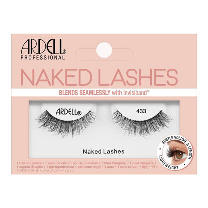 Picture of Ardell Strip Lashes Naked Lashes 433 with Invisiband, 1 pair