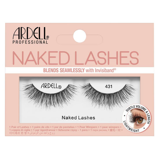 Picture of Ardell Strip Lashes Naked Lashes 431 with Invisiband, 1 pair