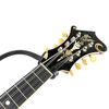 Picture of Walker & Williams M-41 Black Leather Mandolin Strap For A or F Types