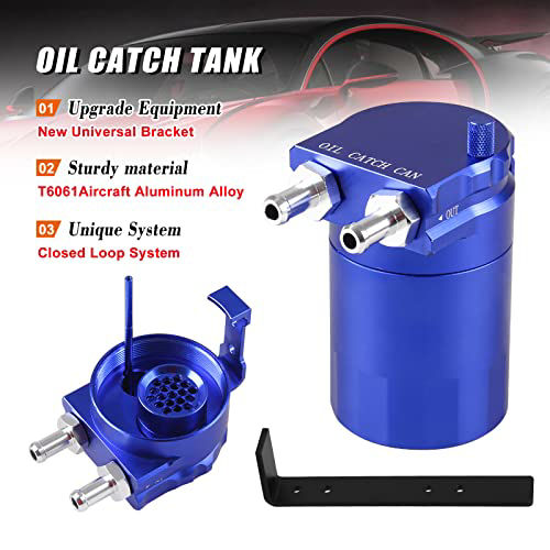 GetUSCart- RULLINE Universal 350ml Reservoir Tank Oil Catch Can Tank ...