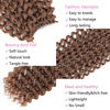 Picture of Passion Twist Hair Brown 24 Inch 8 Packs Water Wave Crochet Hair For Black Women Curly Braiding Hair Long Spring Twist Hair Synthetic Hair Extension (24 Inch (Pack of 8), 30#)