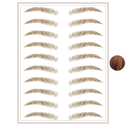 Picture of Brows by Bossy Studio & Co Temporary Eyebrow Tattoos Waterproof Eyebrow Stickers, False Tattoos Hair Like Peel Off Instant Transfer Brows For Women And Men