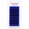 Picture of Eyelash Extension C Curl Easy Fan Volume Lashes Blue Color Easy Fan Lash Extensions Colorful Self Fanning Eyelash Extensions (Blue Color 0.07-C, 15-20mm)