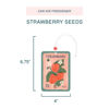 Picture of Car Air Fresheners by Studio Oh! - Pack of 2 Strawberry Seeds Scented Hanging Air Fresheners - Unique & Exclusive Fragrance with DeoBoost Odor Eliminator