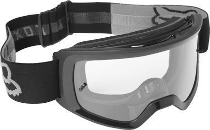 Picture of Fox Racing Main Motocross Goggle, STRAY Black - Clear Lens