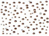 Picture of Bymitel 7200 Pieces 6 Mixed Sizes Glue Fix on Glass Rhinestones Round Crystal Gems Flatback for DIY Jewelry Making with one Picking Pen(6-Sizes 7200PCS, Smoked Topaz)