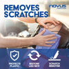 Picture of NOVUS-PK1-2 | Plastic Clean & Shine #1, Fine Scratch Remover #2, Heavy Scratch Remover #3 and Polish Mates Pack | 2 Ounce Bottles