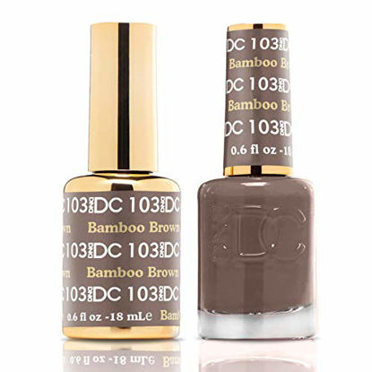 Picture of DND Premium DC Gel Set (DC 103 BAMBOO BROWN)