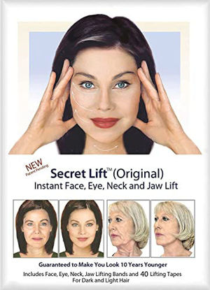 Picture of 40 Piece Instant Face, Neck and Eye Lift Kit Lifting Tape and Bands