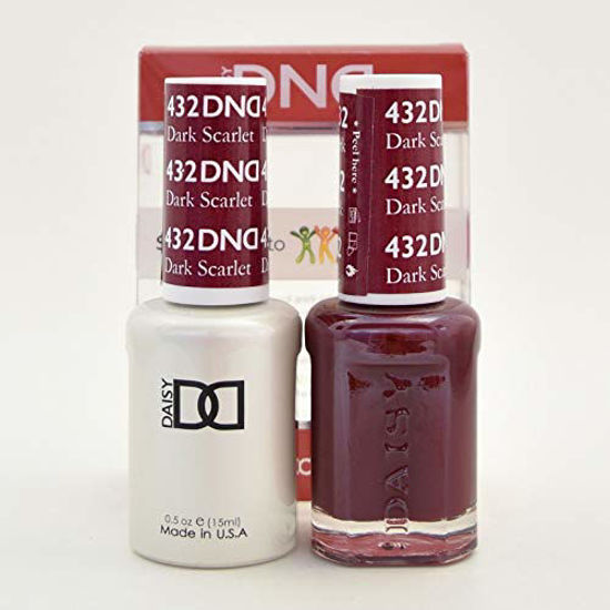 Picture of DND Duo - Matching Gel and Polish, 432 Dark Scarlet
