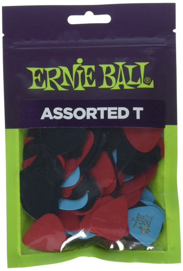 Picture of Ernie Ball Guitar Picks, Thin, Assorted Colors, 144-pack (P09108)