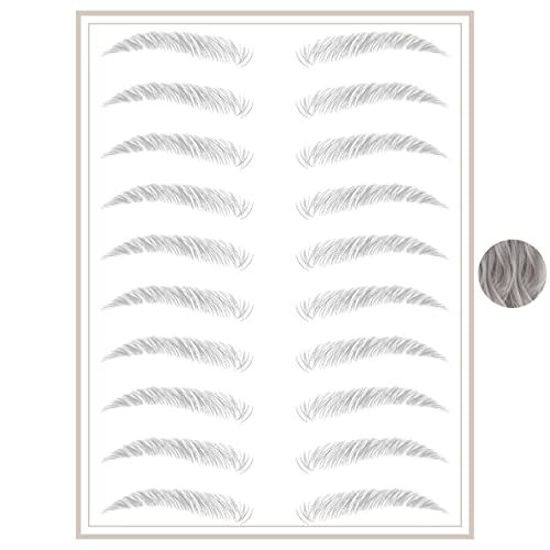 Picture of Brows by Bossy Temporary Eyebrow Tattoos Waterproof Eyebrow Stickers, False Tattoos Hair Like Peel Off Instant Transfer Brows For Women And Men | Natural Strokes, Shaping, Tint…