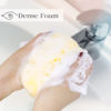 Picture of BAIMEI Bath Sponge, Soft Loofah Sponge Body Scrubber, Shower Use Sponge for Cleaning and Exfoliation (Yellow Red)