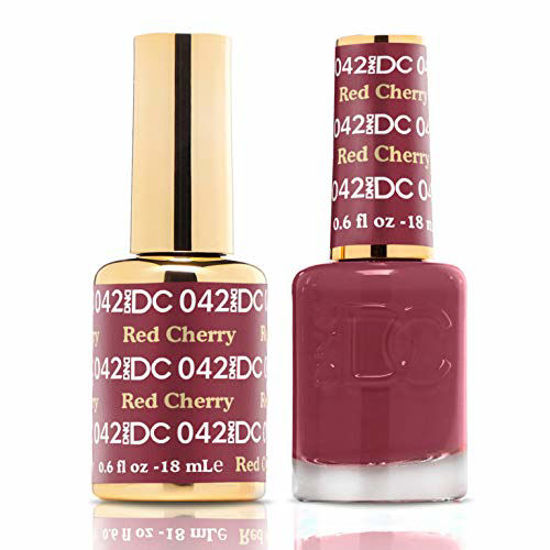 Picture of DND Premium DC Gel Set (DC 042 RED CHERRY)