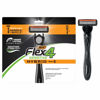 Picture of BIC Flex 4 Sensitive Hybrid Men's 4-Blade Disposable Razor, 1 Handle and 12 Cartridges