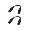 Picture of Audio2000's XLR Male to XLR Female Microphone Cable (3 Feet 2Pack)