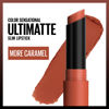 Picture of Maybelline Color Sensational Ultimatte Matte Lipstick, Non-Drying, Intense Color Pigment, More Caramel, Caramel Nude, 0.06 oz