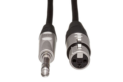 Picture of Hosa HXS-050 Pro Balanced Interconnect, REAN XLR3F to 1/4 in TRS, 50 ft