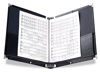 Picture of MSP Professional (9.5" x 12") Elastic Music/Choral Folder w/Handle & Detachable Strap + Bonus Set of Stray -MSP200 (Music Folder with 9 Elastic Cords)