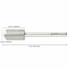 Picture of PANA Smooth Top Large Barrel 3/32" Shank Size - (Silver, Extra Fine Grit) - Fast remove Acrylic or Hard Gel Nail Drill Bit for Manicure Pedicure Salon Professional or Beginner