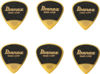 Picture of Ibanez PPA16MSG Wizard Series, Sand Grip Picks 6 Pack 0.8mm (PPA16MSGYE)