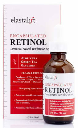 Picture of Concentrated Retinol Wrinkle Serum Moisturizing Retinol Serum for Face Lifts and Plumps Deep Wrinkles and Improves Elasticity for Smooth Skin Non-Greasy, Anti-Aging Serum by Elastalift