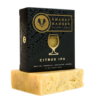 Picture of Swanky Badger Natural Soap Bar - Citrus IPA