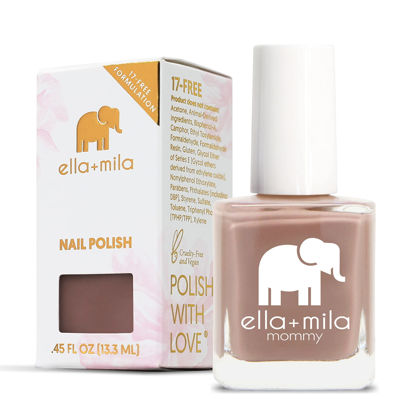 Picture of Professional Nail Polish - Quick Dry Nail Polish - Long-Lasting & Chip-Resistant Nail Polish (Mommy Collection - Cup O'Latte - 0.45 fl oz each)