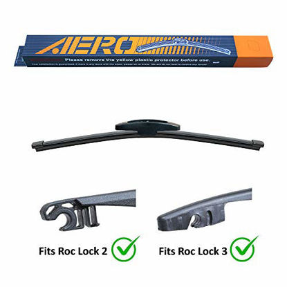 Picture of AERO 14" Roc Lock 2 & 3 OEM Quality Premium All-Season Rear Wiper Blade