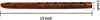 Picture of Mouth Woodwind Instrument Flute Wooden Traditional Hand Carved Flute, Great Sound Indian Musical Instrument Flute Brown Color 13 Inch